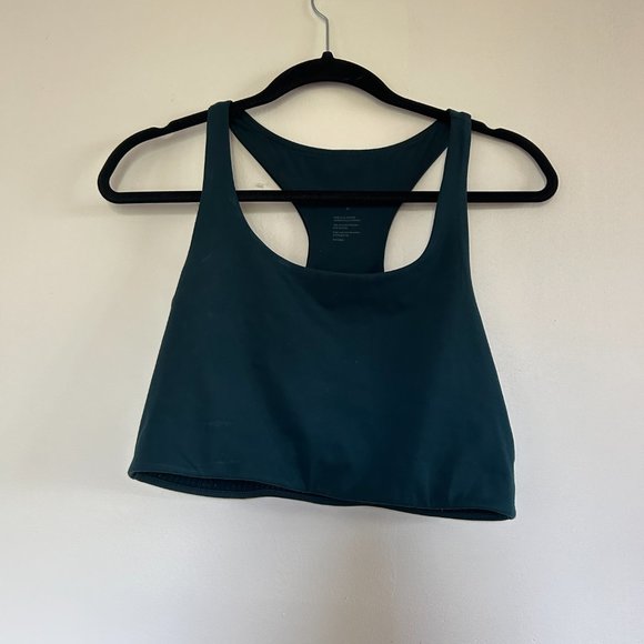 Girlfriend Collective Legging & Bra Set - Moss - Picture 4 of 6